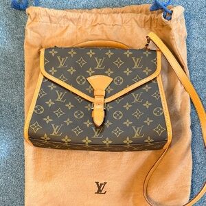 Louis Vuitton Monogram Bel Air Crossbody in Brown and Tan